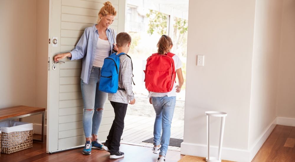 Back to school cleaning routine